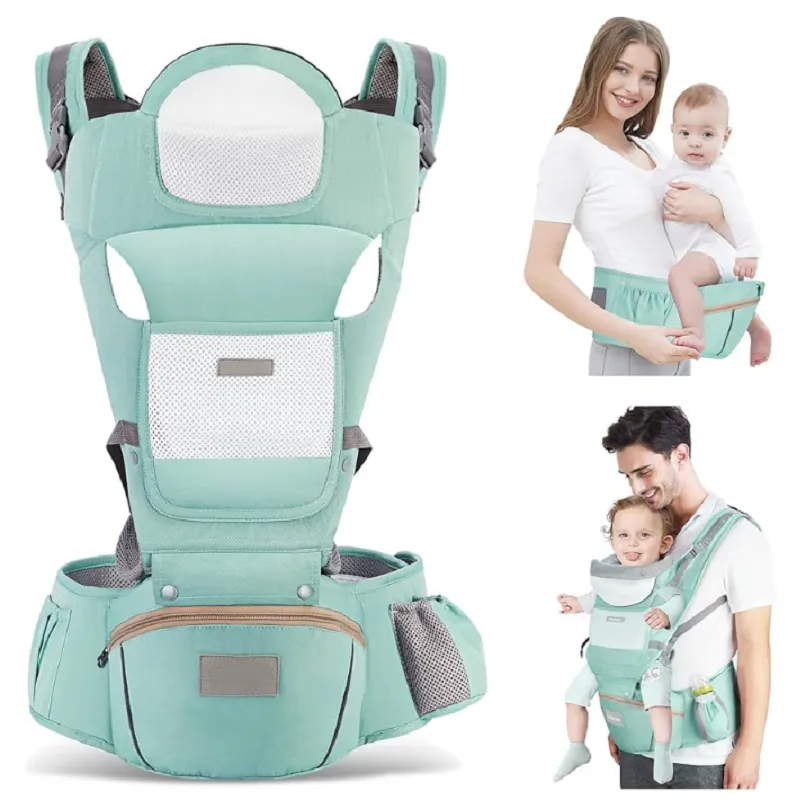 Breathable mesh baby carrier
